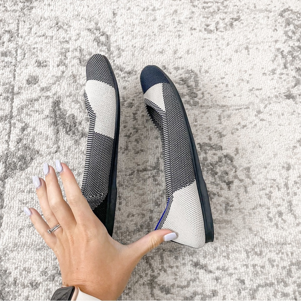 Rothy's The Flat Captoe Dove Grey - Picture 7 of 13